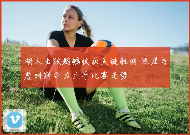 湖人击败鹈鹕收获关键胜利 浓眉与詹姆斯合力主导比赛走势